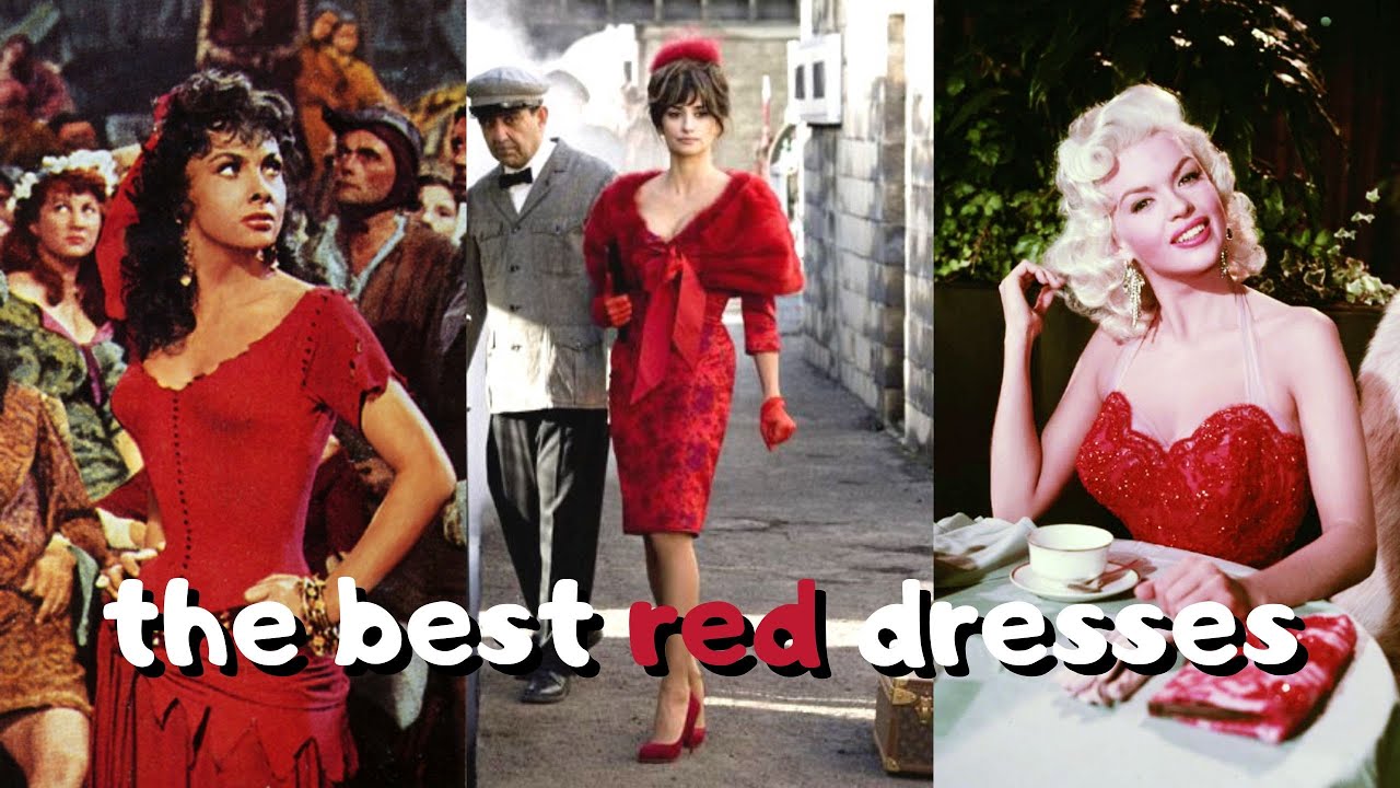 red dresses in cinematic history ...