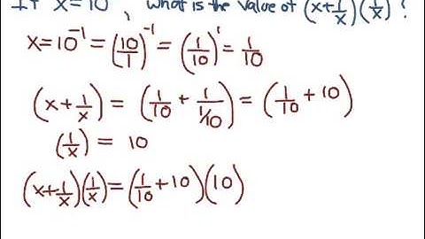 GRE Prep: Exponents & Fractions
