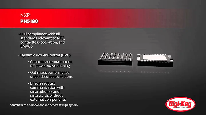 NXP PN5180 High-Power NFC Frontend IC Solution | Digi-Key Daily