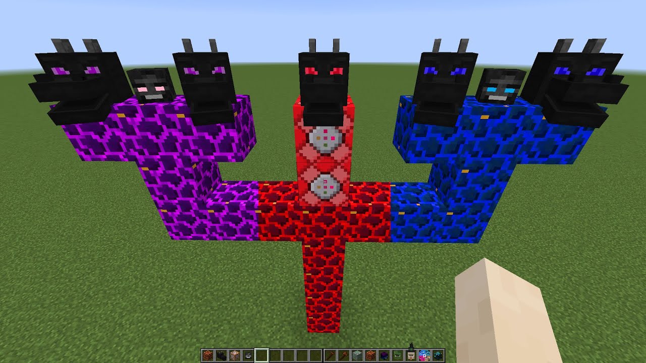 what if you create a DRAGON WITHER BOSS in MINECRAFT (part 8) - YouTube