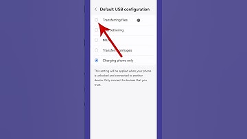 USB Option Not Showing When Android Is Connected To PC or Laptops #shorts #views #viralvideo