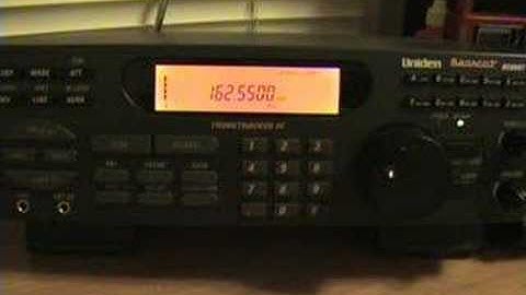 My Uniden BC898T Doing it