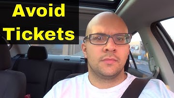 How To Avoid Speeding Tickets