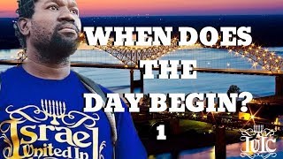 The Israelites: 15 Minutes With The Captains: When Does The Day Begin