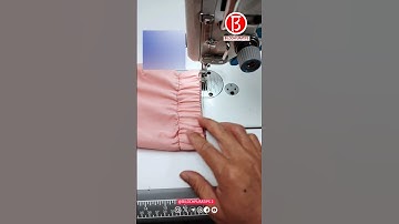 New method of wrapping elastic bands Sewing Tutorial Part 04