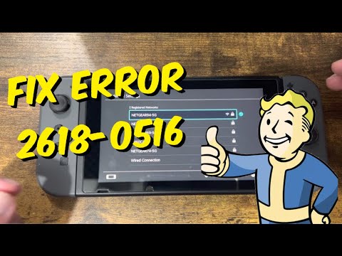 How To Fix Nintendo Switch Error 2618-0516