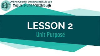 Module 3, Lesson 2