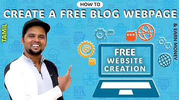 How to Create a Blog Webpage in Tamil and Earn money from blogging📜 | Create a free Website💻 | VAM