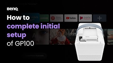 [BenQ FAQ] Projector_How to complete initial setup of GP100