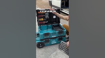 Makita MAKTRAK storage system #toolstorage