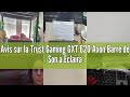 Avis sur la Trust Gaming GXT 620 Axon Barre de Son à Éclairage RGB 12W, Alimentation USB, 3.5mm AUX,