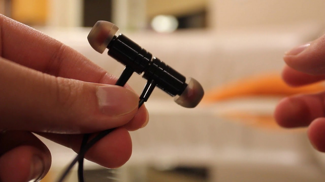 Magnetic Earbuds?! -- Naztech Alloy Bluetooth Earbuds Review