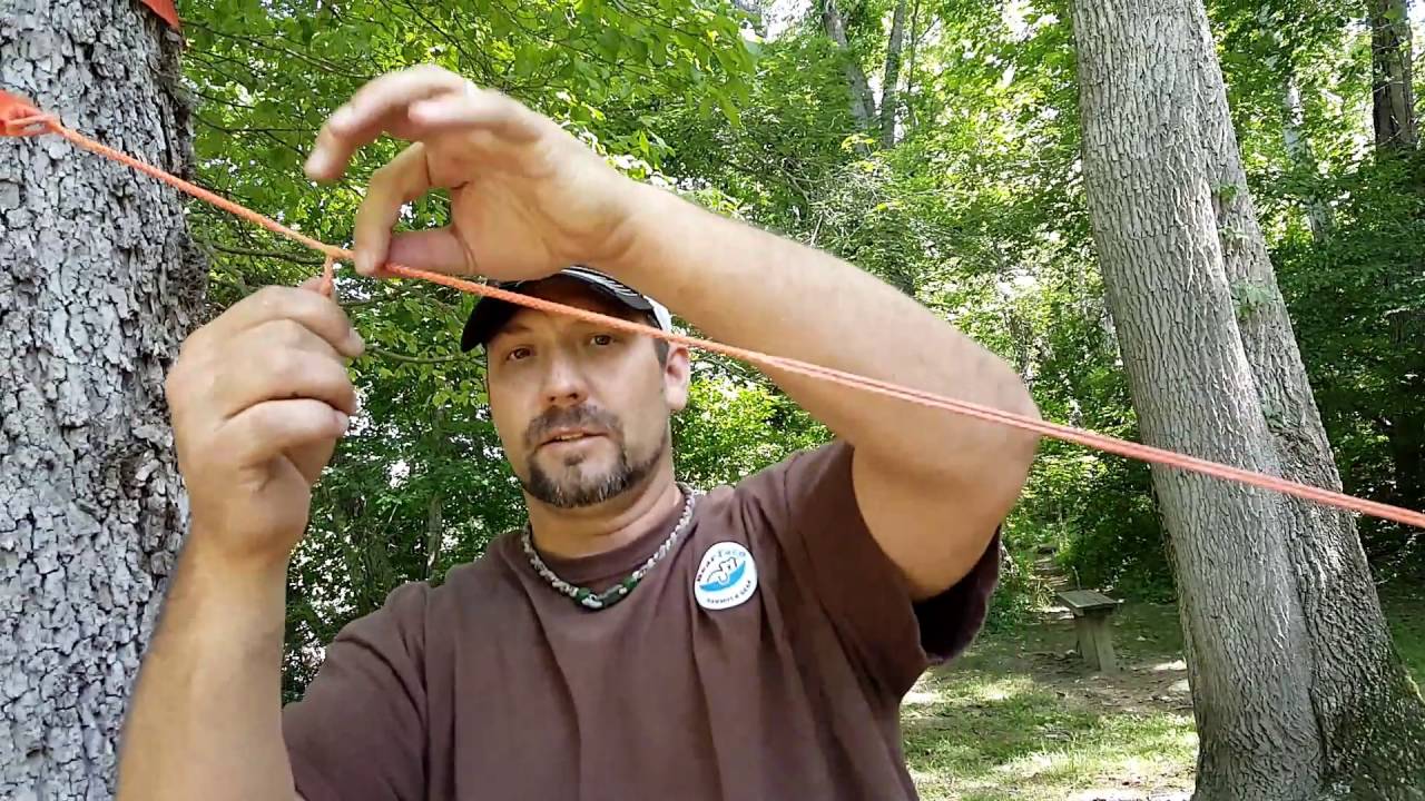 How to Put Up Tree Straps, End Whoopies & Set Your Hammock Hang - YouTube