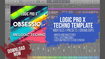 #MelodicTechno #LogicProX Template - Obsession by Saftik