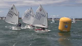 Championnat de France de voile minimes 2015 : rond  optimist