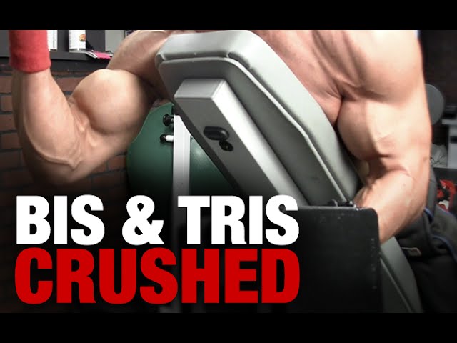 Worlds Fastest Arm Workout - Biceps and Triceps (8 MINUTES