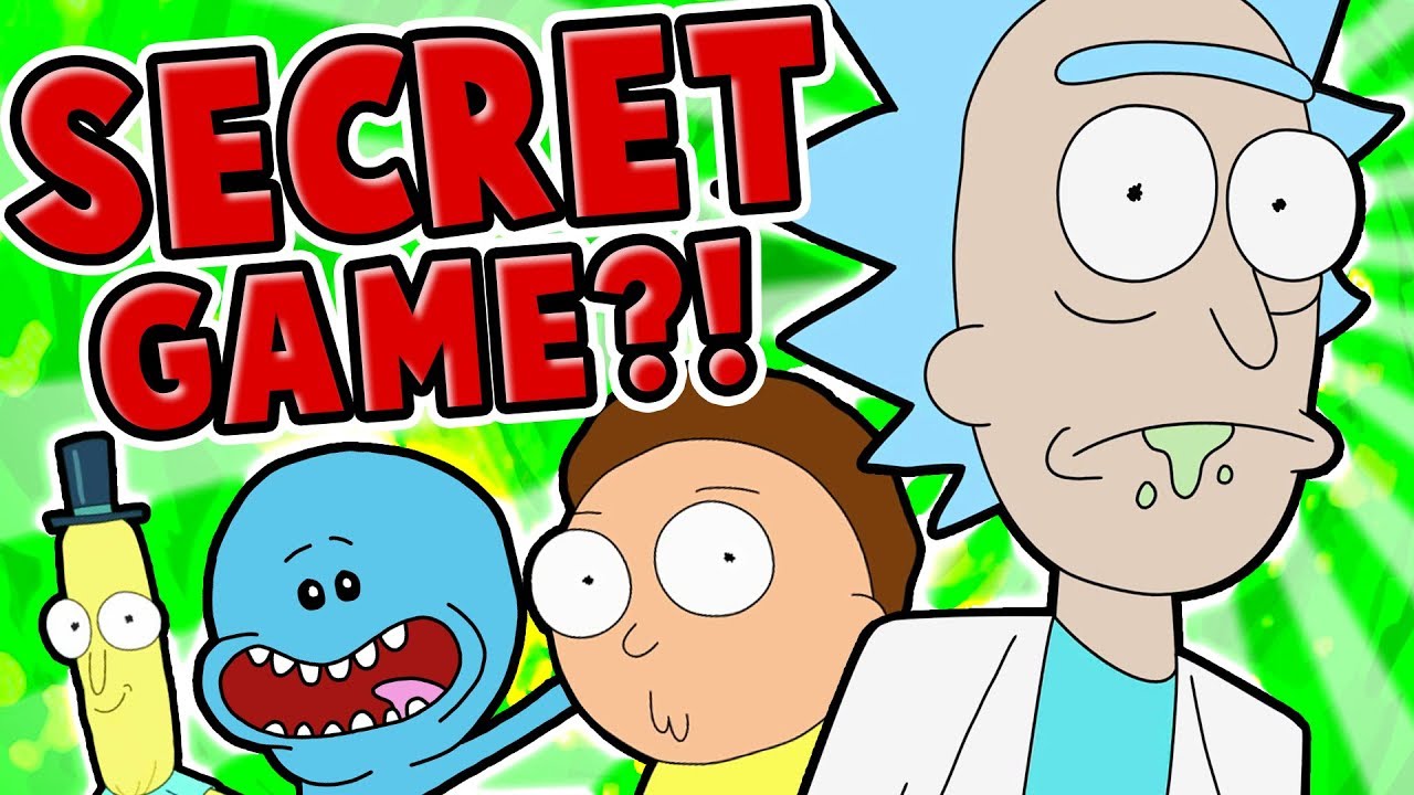 RICK AND MORTY SECRET GAME?! 😲 Room Of Roiland's Gameplay 👽 - YouTube