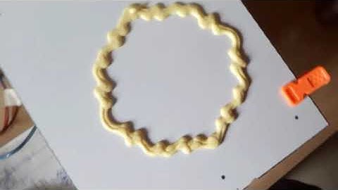 Amazing cake icing decorating  ICING BORDER-A fast wonder and beautiful design printing