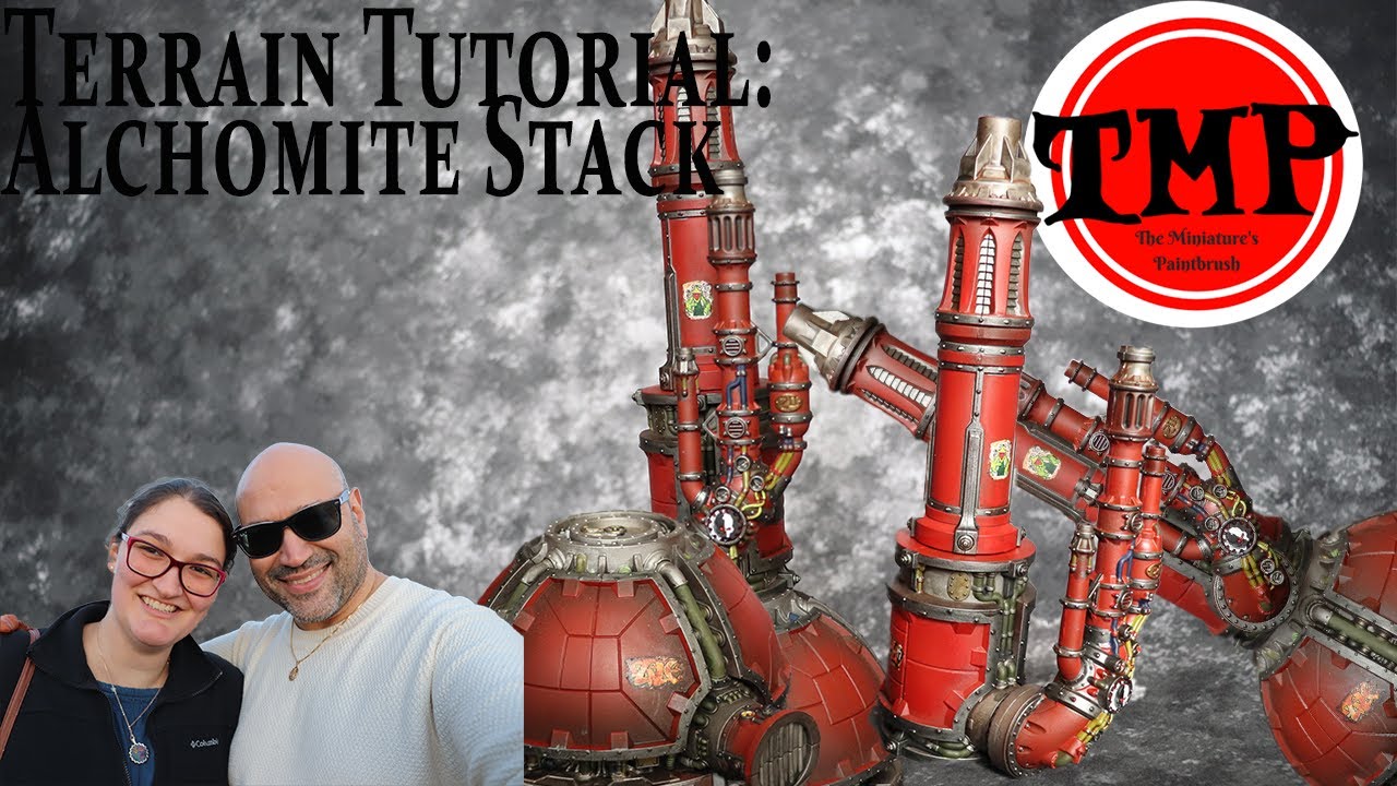 How to Paint Warhammer 40k Terrain / Painting your first miniatures /  Command Edition Starter Set 
