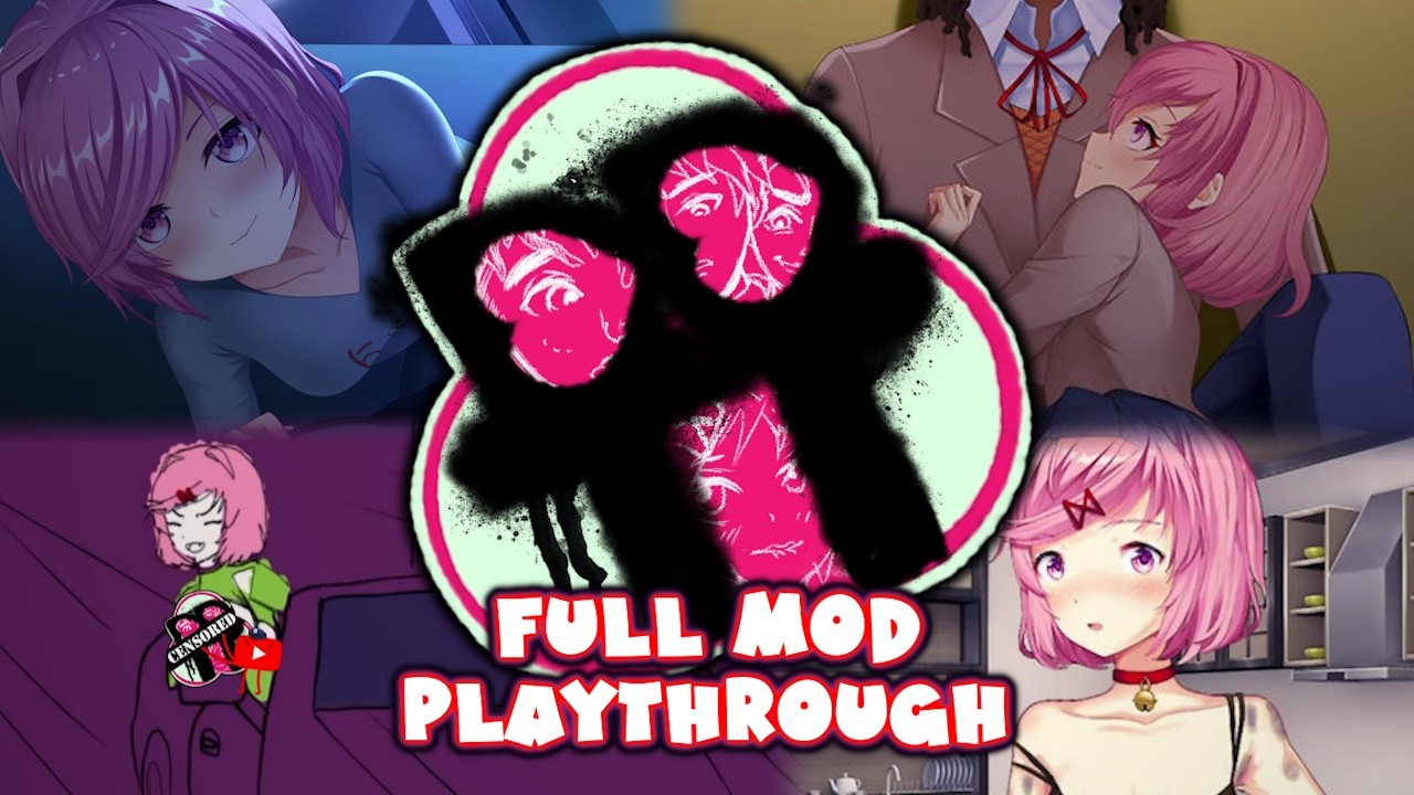 DDLC Triple Trouble MOD (Full MOD) [ Full Non Commentary Playthrough ]