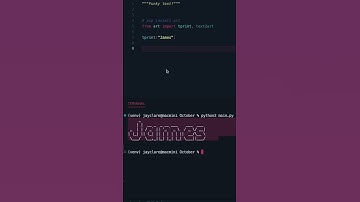 Python 3 |  Funky WordArt For Your Terminal! #coding #programming #python