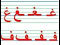 مقاييس  كتابة  الحروف  العربية