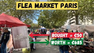 MUST KNOW FRENCH FLEA MARKET IN PARIS FOR VINTAGE ITEMS