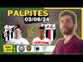 PALPITES DE FUTEBOL PARA HOJE 03/06/2024 SEGUNDA-FEIRA   BILHETE PRONTO