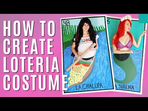 How To: Lotería Card Costume | DIY