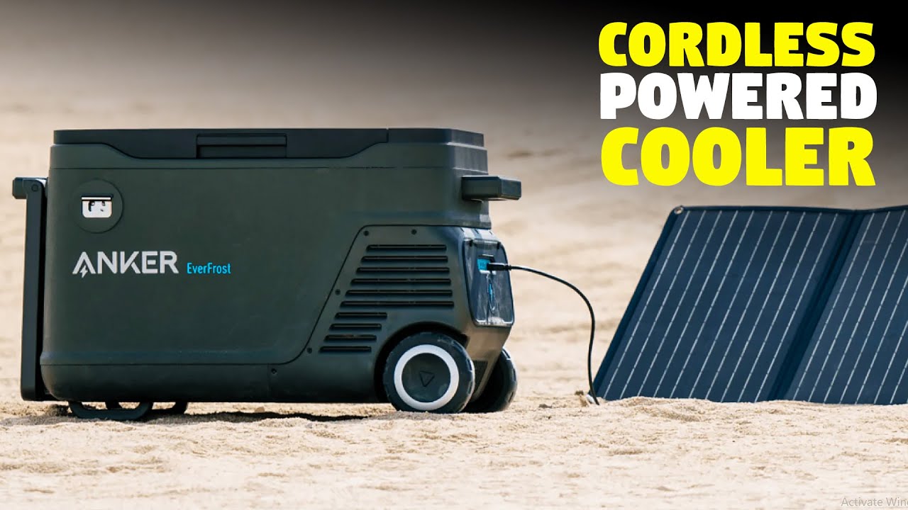 The Anker EverFrost is a cordless solarpowered cooler box for offgrid