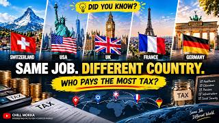Same Job, Different Country: Who Pays the Most Tax 😳