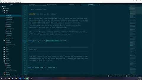 CodeIgniter 03/11 การจัดการ layout และ menu