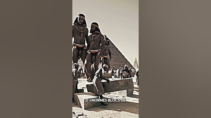 Les Géants Ont-ILS Construit les Pyramides d'Égypte ?