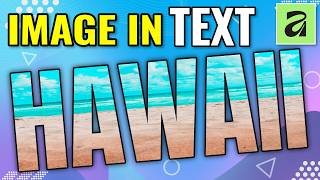 Photo in Text - Affinity Tutorial for Canva Users screenshot 2