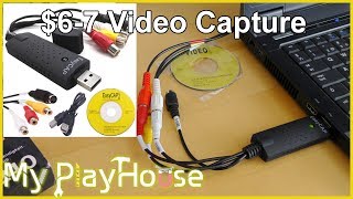 7 دولارات - فيديو EasyCAP USB2 يلتقط شريط VHS الخاص بي البالغ من العمر 29 عامًا - 693