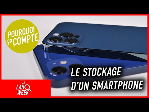 Le stockage d&rsquo;un smartphone, pourquoi ça compte