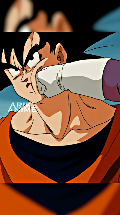 Goku Ignores Being Punched😂
