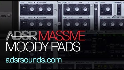 NI Massive - Moody Pad - How To Tutorial