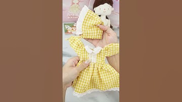 Unbox Blindbox bé búp bê vải thủ công có tên Bé Bông của Tiệm Tạp Hoá Nhà May (Phần 1)