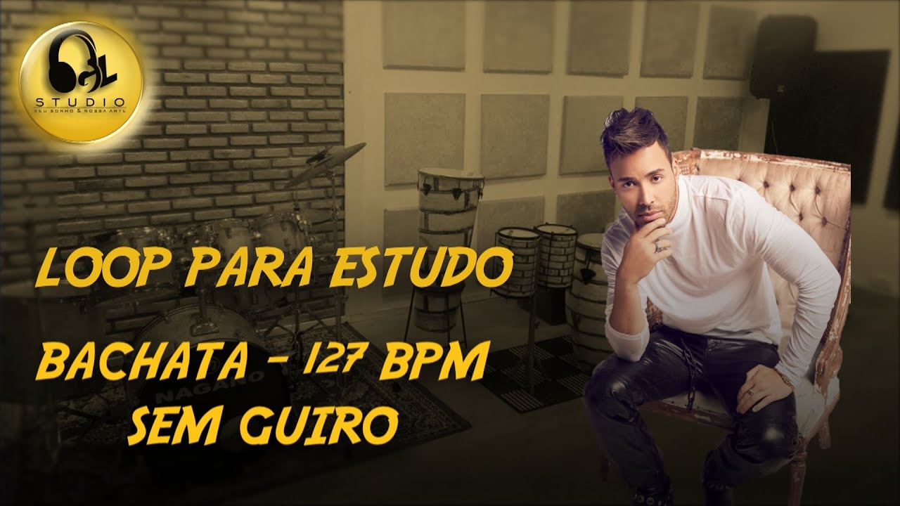 LOOP PARA ESTUDO BACHATA 127 BPM PRINCE ROYCE (SEM GUIRO) YouTube