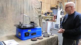 15 LAPMASTER OPEN FACE, BENCH-TOP LAPPING MACHINE