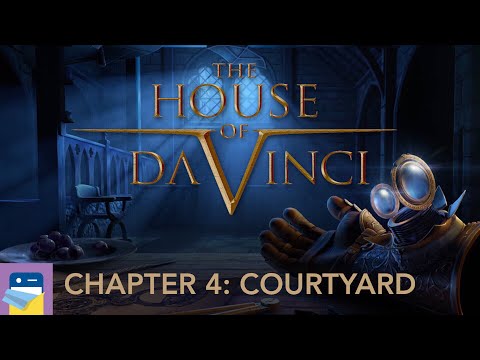 The House of Da Vinci: Chapter 4 Courtyard Walkthrough Guide & iOS Gameplay (by Blue Brain Games)