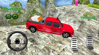 Pickup Truck Driving Simulator Uphill 3D 2020 #1 - 4x4 Car Offroad Mountain Android Gameplay screenshot 4