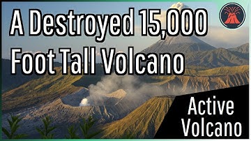 The Active Volcano in Indonesia; Mount Bromo