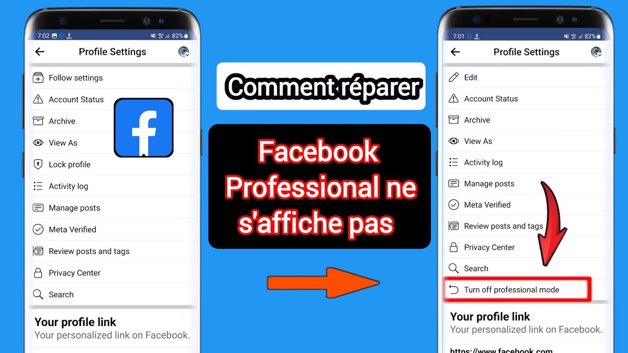 Comment réparer le mode professionnel de Facebook disparu|obtenir le mode professionnel sur Facebook