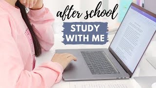 After School Study With Me | Productive but Realistic Edition by Ellen Kelley 276,599 views 4 years ago 11 minutes, 23 seconds