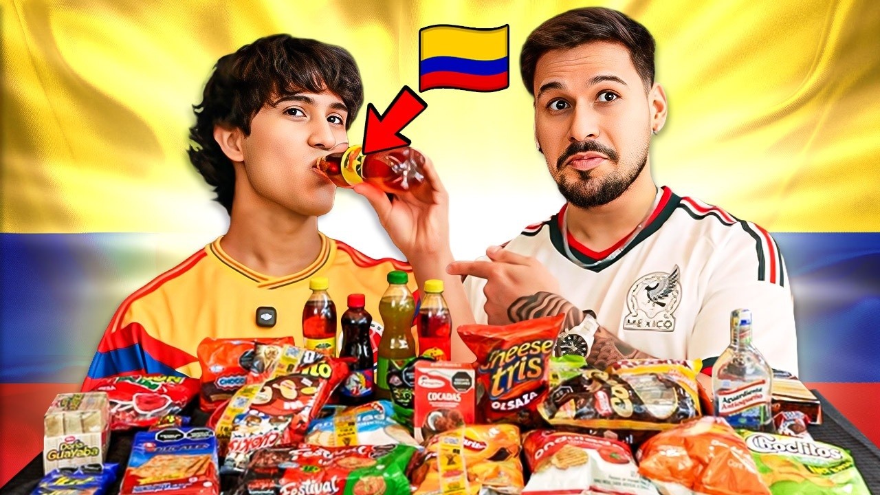 PROBANDO LOS DULCES COLOMBIANOS 🇨🇴
