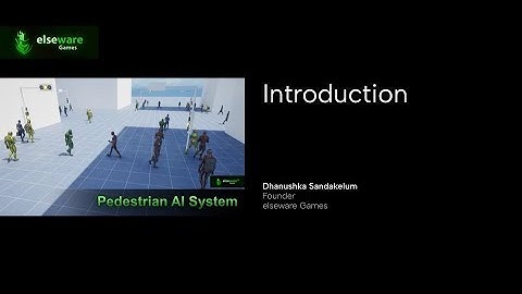 Pedestrian AI System: Tutorial #1 - Introduction