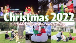 2022 EXTREME OUTDOOR CHRISTMAS DISPLAY / NEW DECORATING FOR CHRISTMAS OUTSIDE