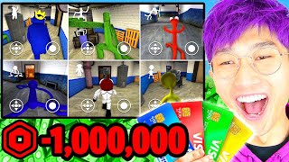 We SPENT *$1,000,000 ROBUX* To Make ALL Of The RAINBOW FRIENDS A ROBLOX Account!!! *EXPENSIVE*